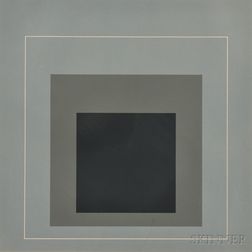 Josef Albers (German/American, 1888-1976) WLS - IX